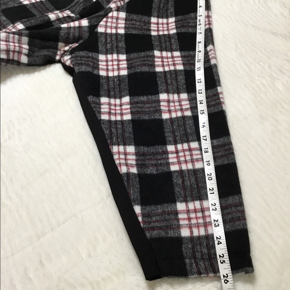Torrid Plaid Black/White Top Coat NWT., Sz.6/6X - Picture 7 of 13